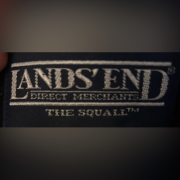 Men’s Lands End Winter Rain Fleece Lined Size X-Large Jacket - Picture 6 of 7